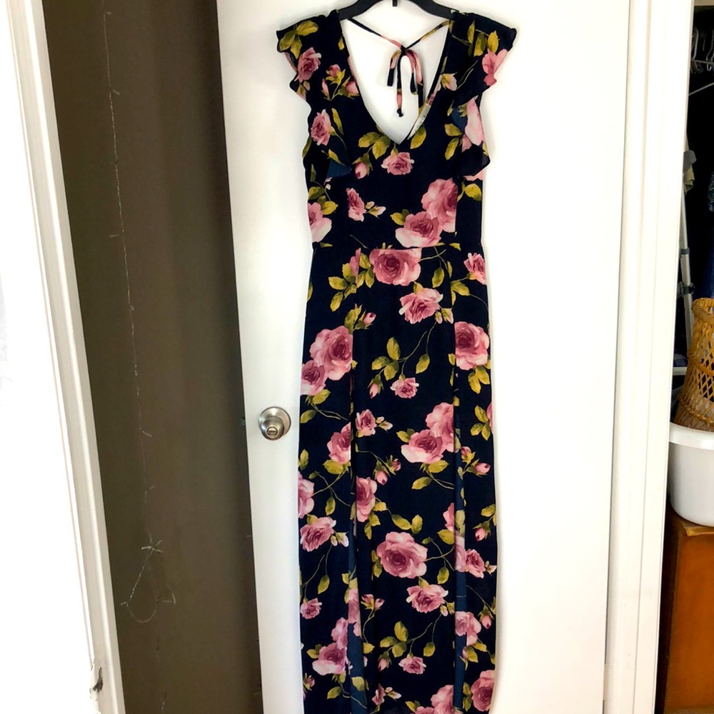 Floral maxi dress